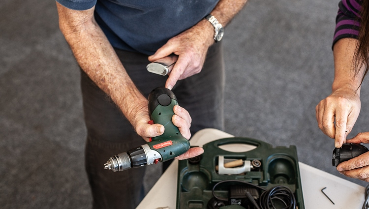 Drill Bit Sharpening Workshop at Repair Cafe This Sunday