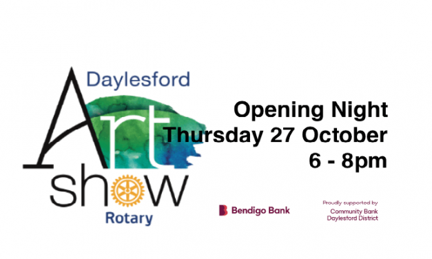 Rotary Art Show Daylesford District Community Bank Awards Night 2022