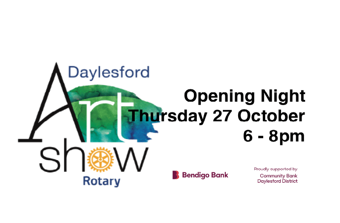 Rotary Art Show Daylesford District Community Bank Awards Night 2022