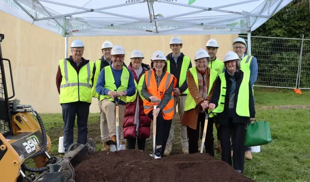 Sod Turning Marks the Start of New Surgical Theatres at Daylesford Hospital