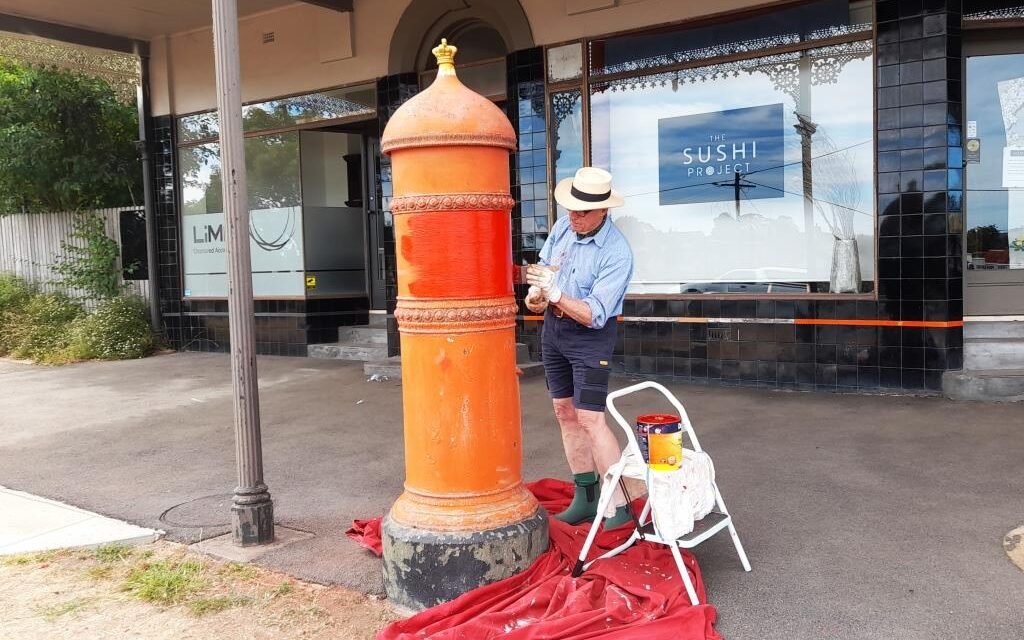 A Facelift for Our Heritage Post Box in Wills Square