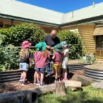 Children Get Their Hands Dirty in Joe’s Kitchen Garden