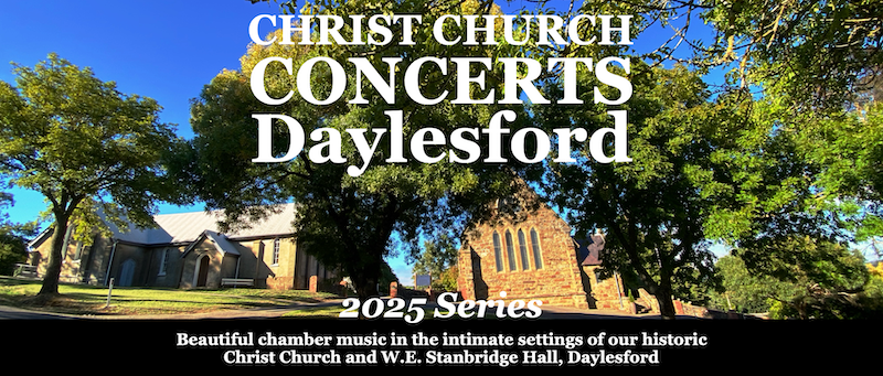 Christ Church Concerts – 2025 Series