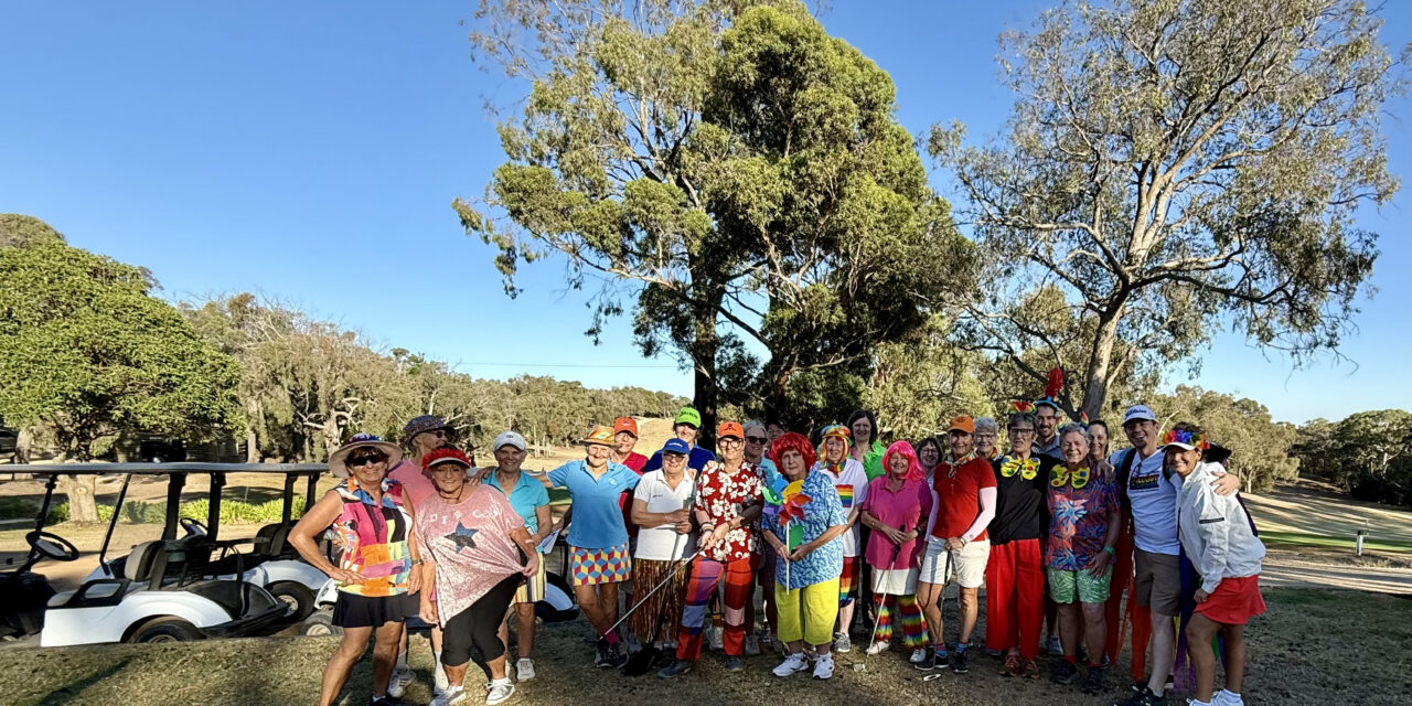 Plenty of rainbows spotted at ChillOut Golf Day