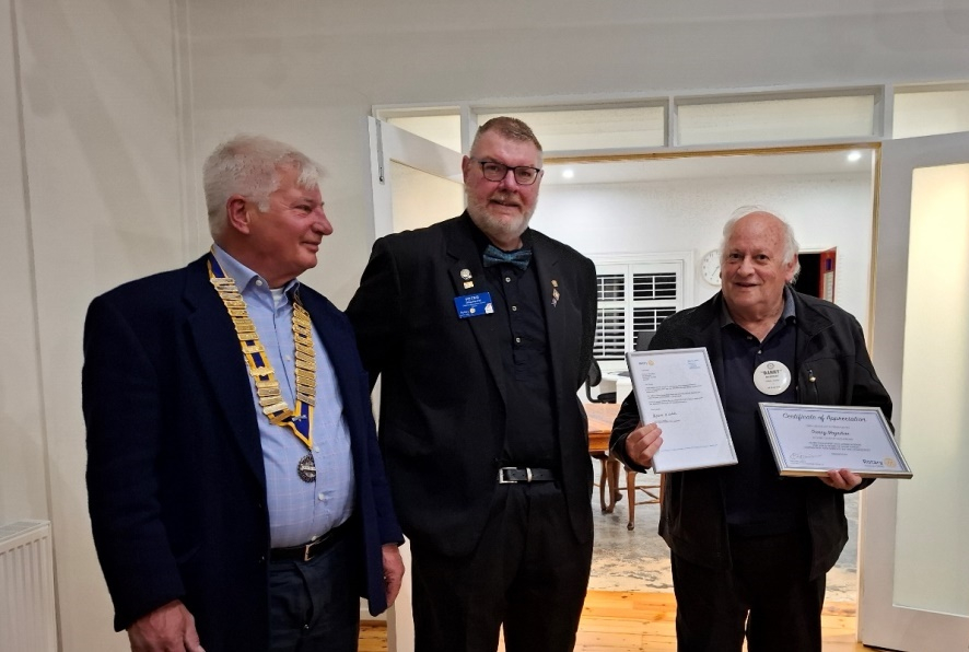 Shire Champion Celebrates 40 Years in Rotary