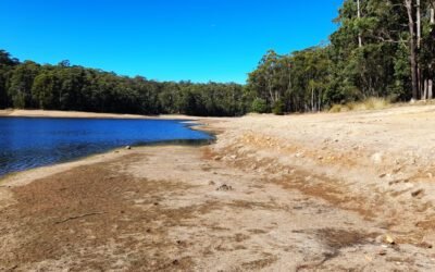 Daylesford Reservoirs Well Down and Little Rain on the Horizon
