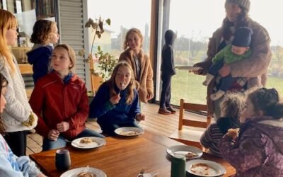 A Nourishing Start for Dharma School Students