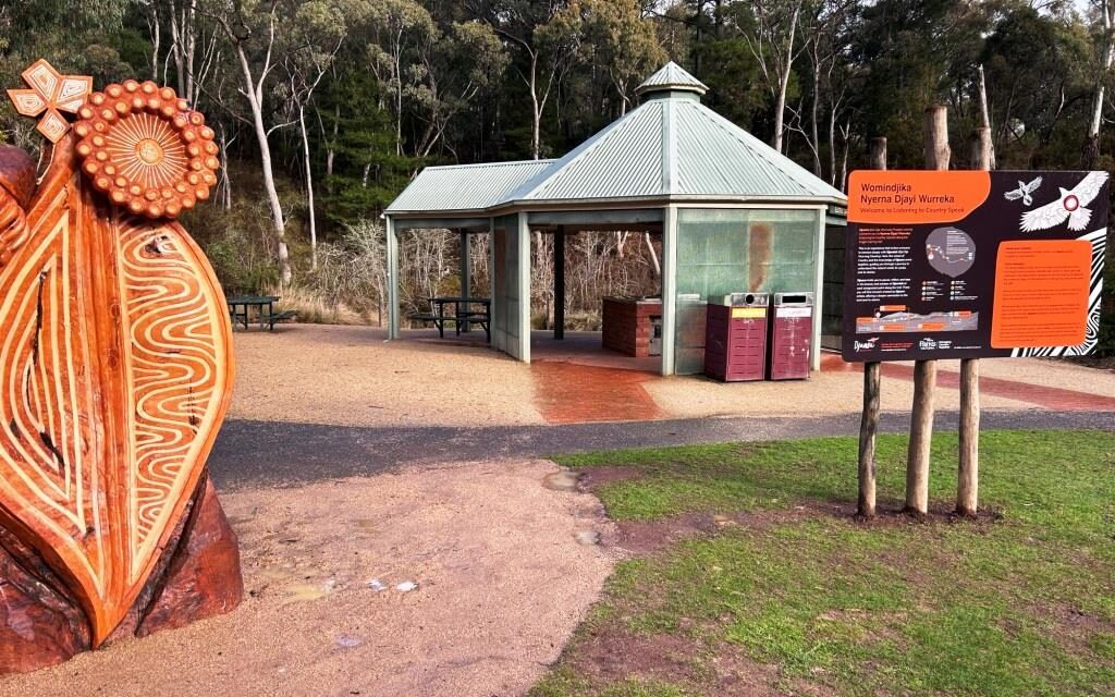 Upgraded Argyle Spring Walk Features Dja Dja Wurrung Art