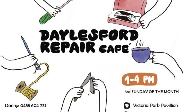 Soft Soldering Workshop at Daylesford Repair Café