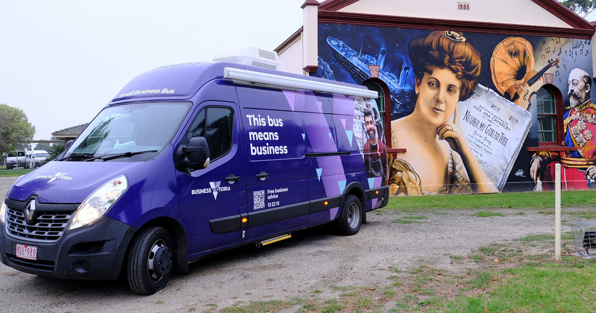 Small Business Bus Coming to Daylesford