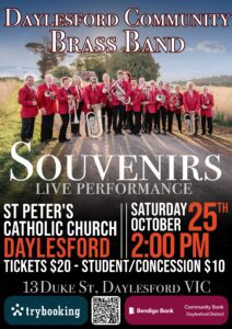 Daylesford Community Brass Band concert