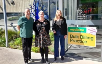 Springs Medical Moves to Full Bulk Billing from November