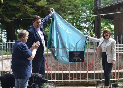 Wombat Hill Botanic Gardens Day Basin Officially Opened