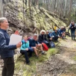 Barry Golding described the history of the Great Dividing Trail.