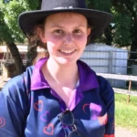 Katie Topp, RDA volunteer and Hepburn Shire's Young Volunteer of the Year.