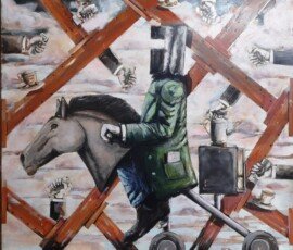 Springs Medical Abstract Prize: Ned Kelly by Peter Grandenbur.