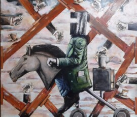 Springs Medical Abstract Prize: Ned Kelly by Peter Grandenbur.